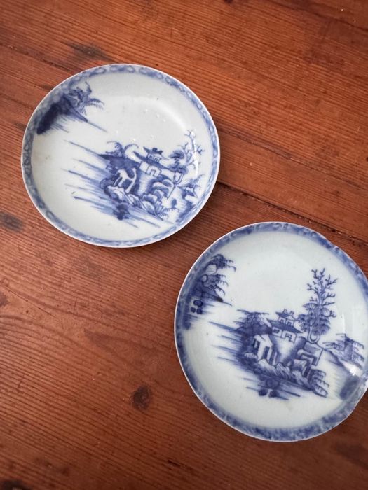 SexXVIII pratinho Porcelana china. Nanking Cargo