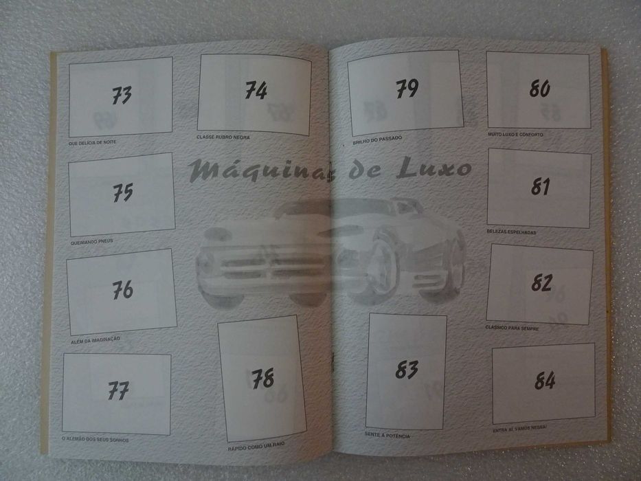 Caderneta de cromos vazia Hot Machines