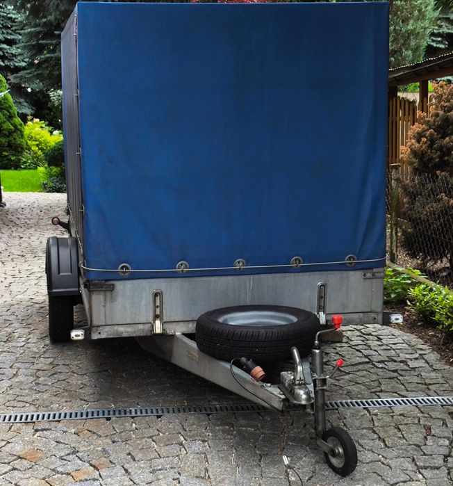 Przy czepka Lekka z plandeką 750kg SIDECAR  275cm
