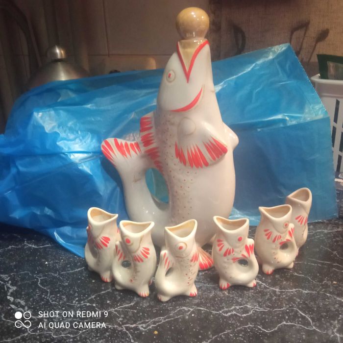 Рибки СССР білий набір