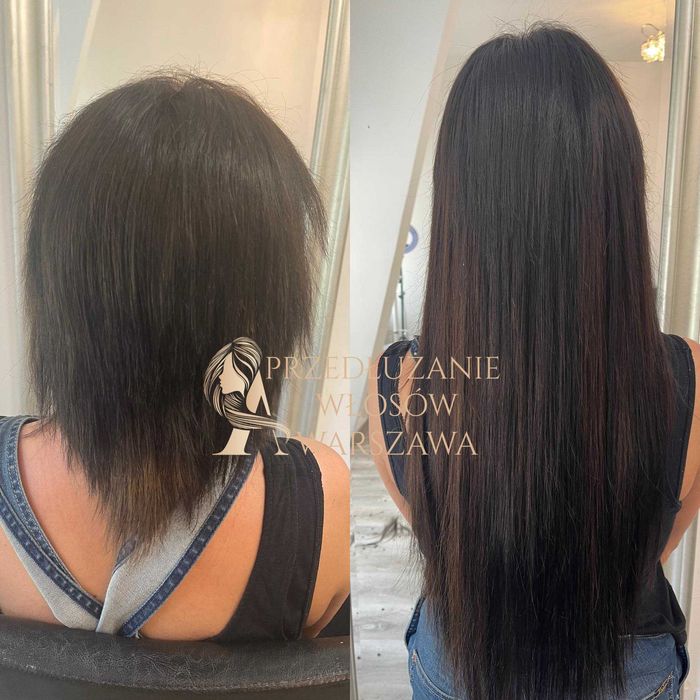 Przedłużanie włosów od 1200zlWłosy NATURALNIE Cale Fryzjerstwo