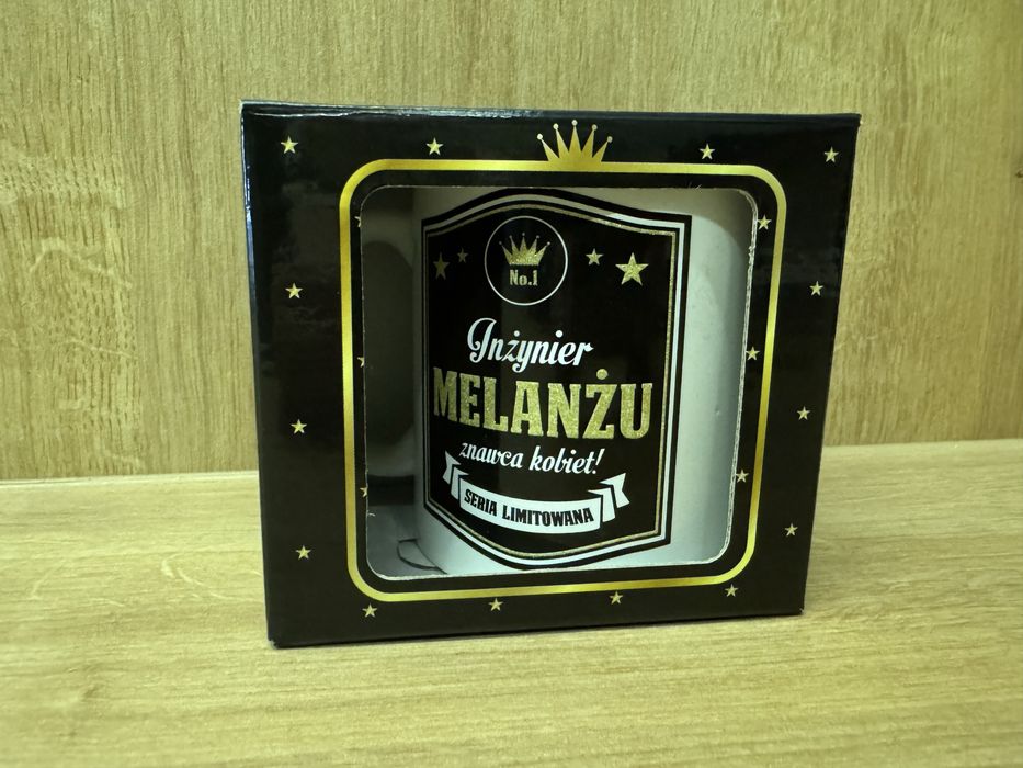 Kubek śmieszny inżynier melanżu znawca kobiet edycja limitowana
