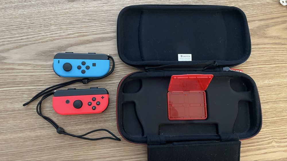 Comandos + Bolsa  para Nintendo Swi