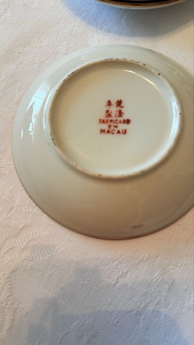 Servico de chavenas cafe vintage