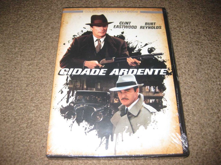 DVD "Cidade Ardente" com Clint Eastwood/Selado!