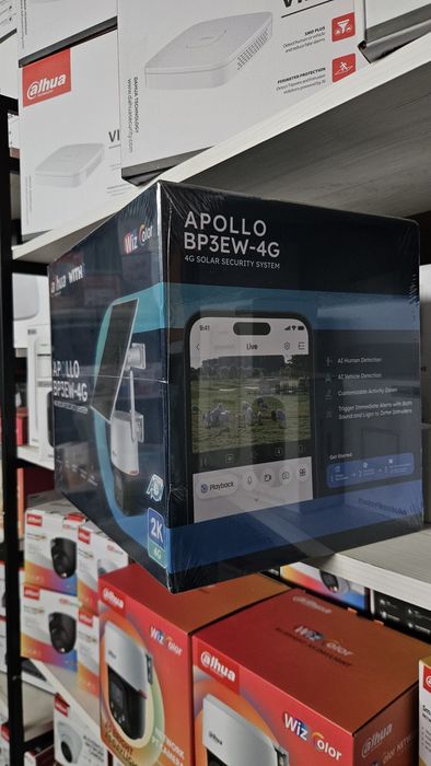 Автономна камера. IP відеокамера Dahua APOLLO BP3EW-4G (3.6мм) 4G