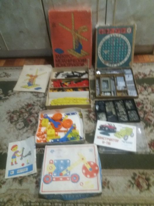 Детская игрушка ссср конструктор