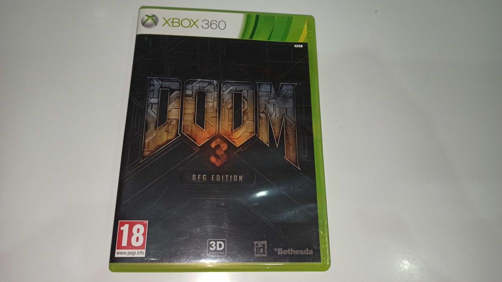 xbox 360 DOOM 3 + DOOM 2 + DOOM 1 wszystko jasne!! unikat!