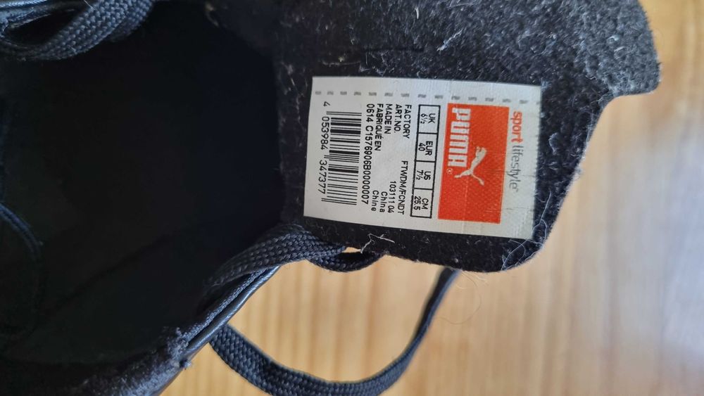 Korki puma, buty piłkarskie r 40