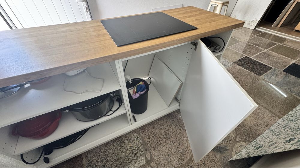 Cozinha IKEA multiuso casa/producao de vídeo/fotografia (4 bancadas)