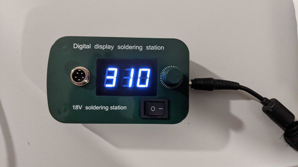 Ferro soldar 60w pontas T12 para bateria BOSCH ou Entrada DC