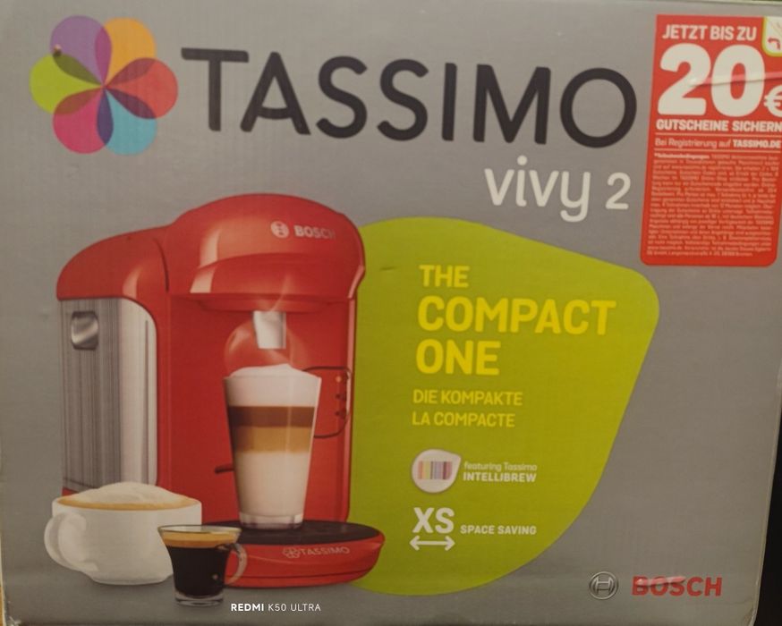 Кавомашина Bosch Tassimo Vivy 2 TAS1402_eu