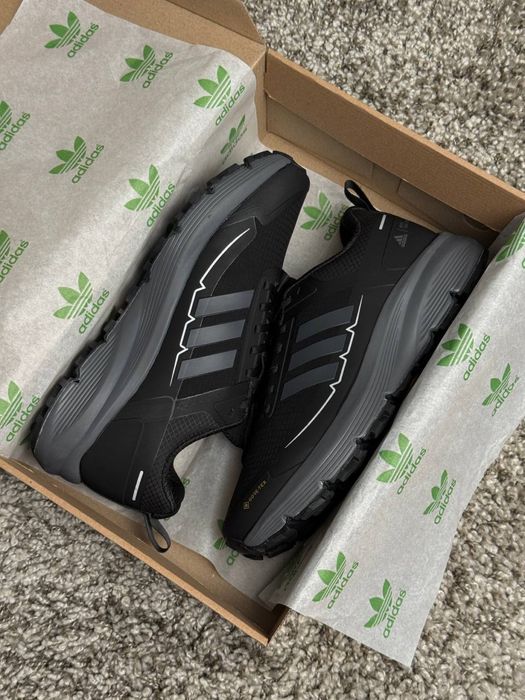 АКЦІЯ! Adidas Response 2 New GTX Black Grey 41 42 43 44 45 адідас респонс