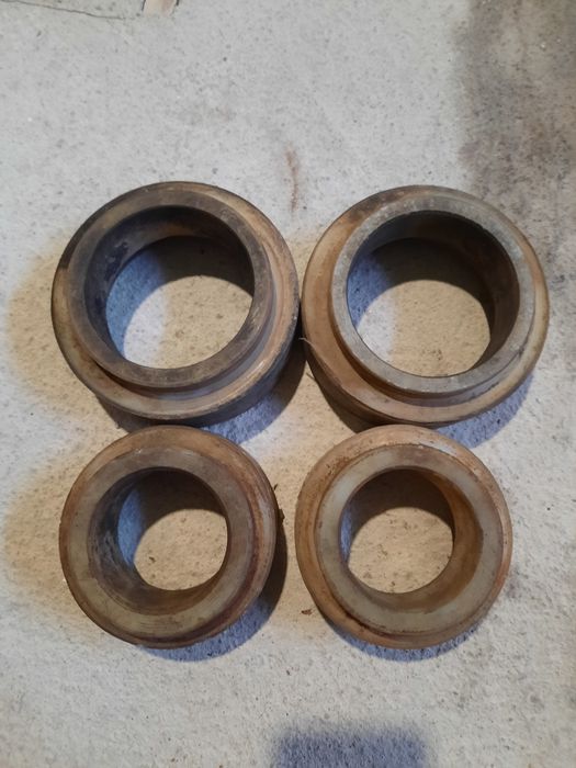 Alargadores 4,5cm furação japonesa e tacos suspensão toyota LJ70