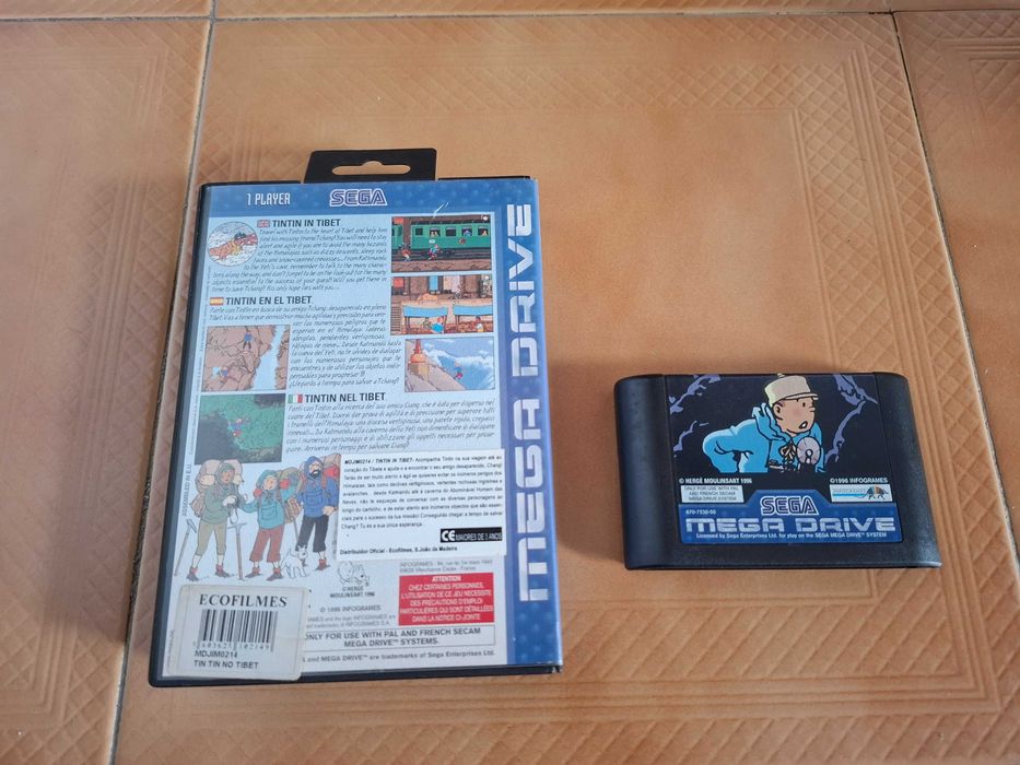 Tintin in Tibet - Sega Mega Drive