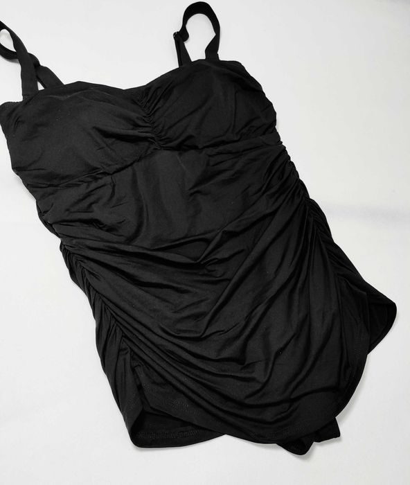 Strój maskujący wyszczuplający jednoczęściowy czarny 40 L ST0002