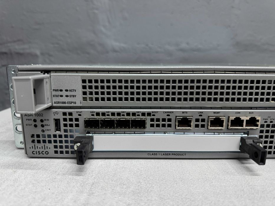 Маршрутизатор Cisco ASR1002-ESP10(Adventerprisek9) безнал/гарантия