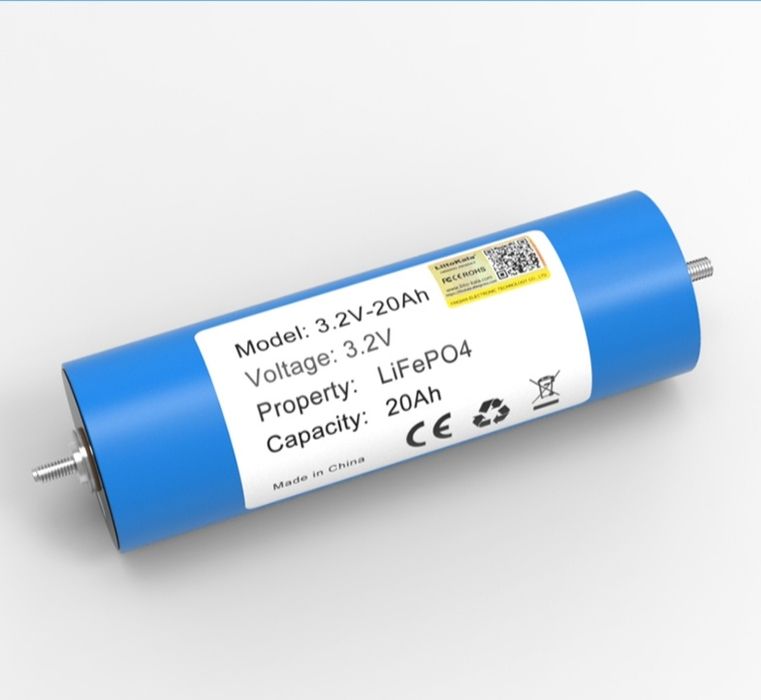 Літій-залізо-фосфатний акумулятор LiFePO4 LiitoKala, 20Ah, 3.2V