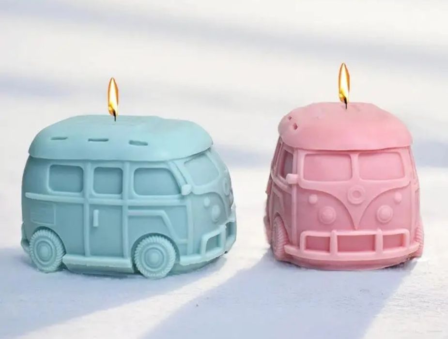 Velas em cera decorativas