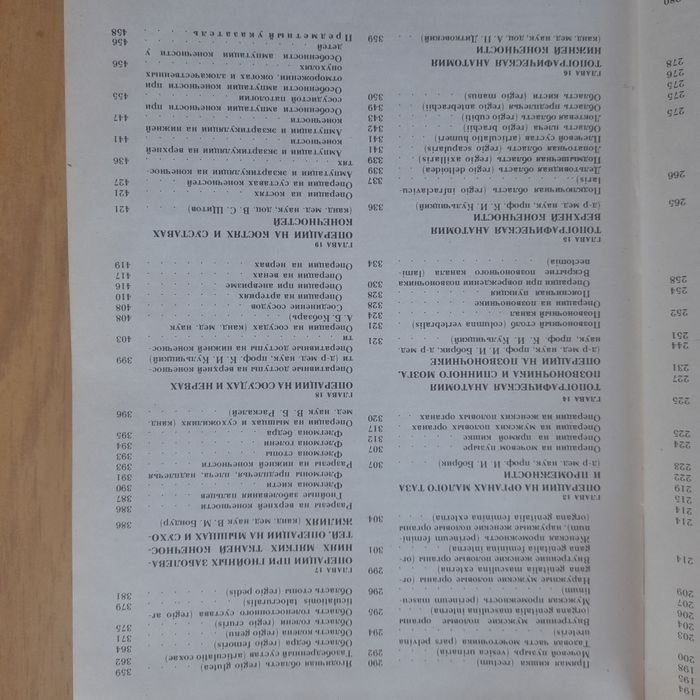 Оперативная хирургия и топографическая анатомия 1989г.