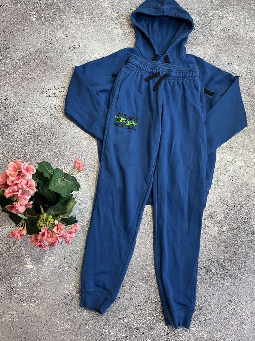 Синий спортивный костюм мужской худи штаны Under Armour (Оригинал)