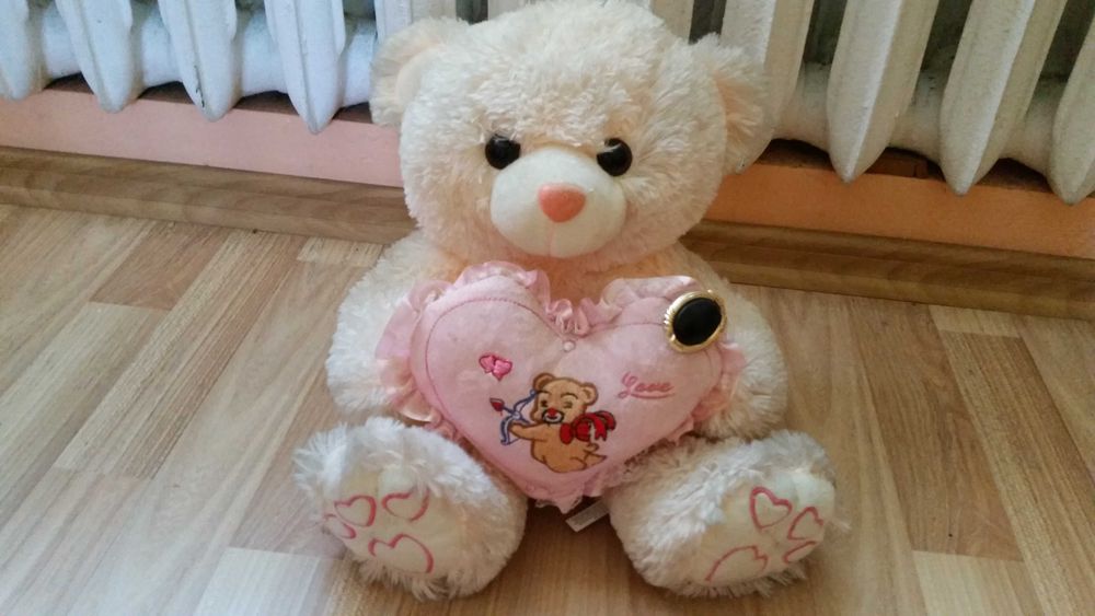 Maskotka pluszowa Jellycat Miś Bartłomiej kremowy 38 cm NOWY
