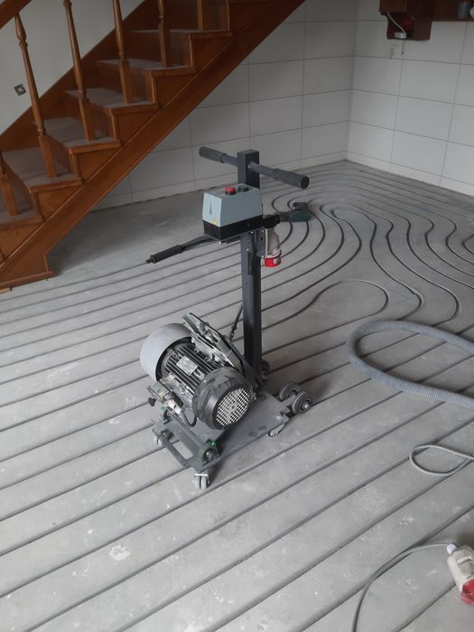 Frezowanie pod ogrzewanie podłogowe