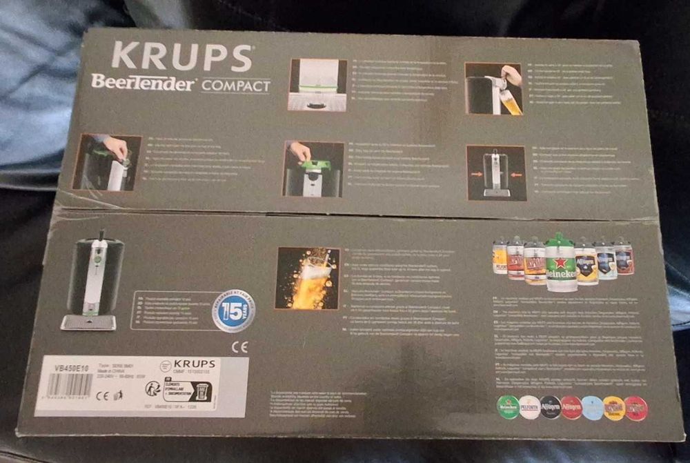 MÁQUINA de CERVEJA KRUPS  - Nova em caixa fechada e lacrada.