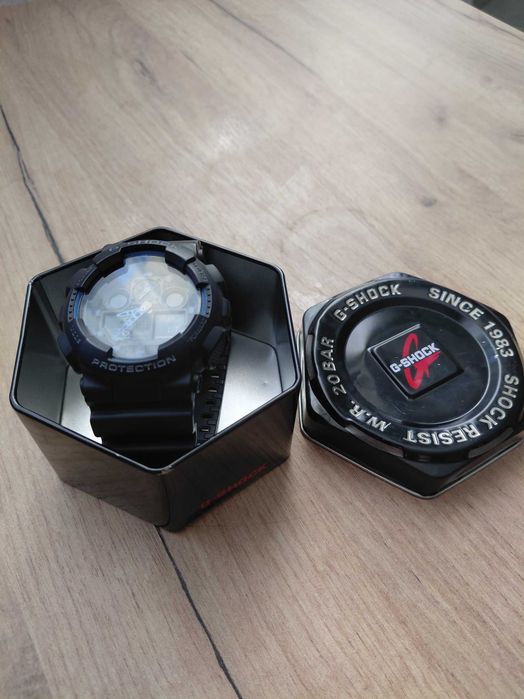 Zegarek CASIO G-Shock GA100 Niebieski.