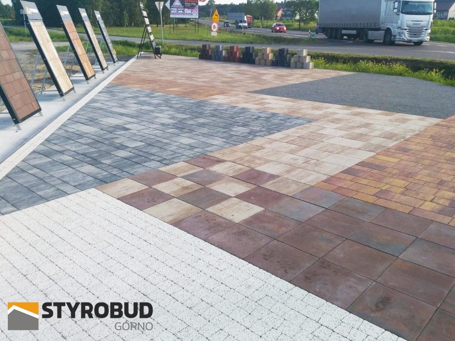 Kostka brukowa Moderno Styrobud 6cm colormix producent