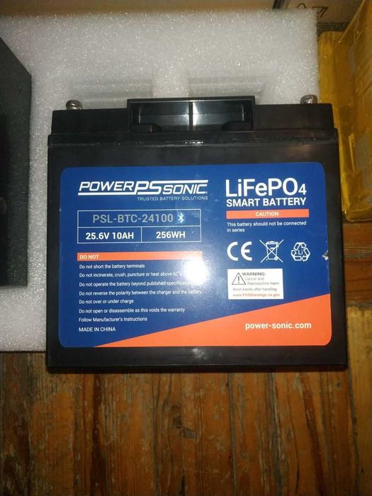 LiFePO4 акумулятор 25.6v 10Ah PowerSonic PSL-BTC-24100