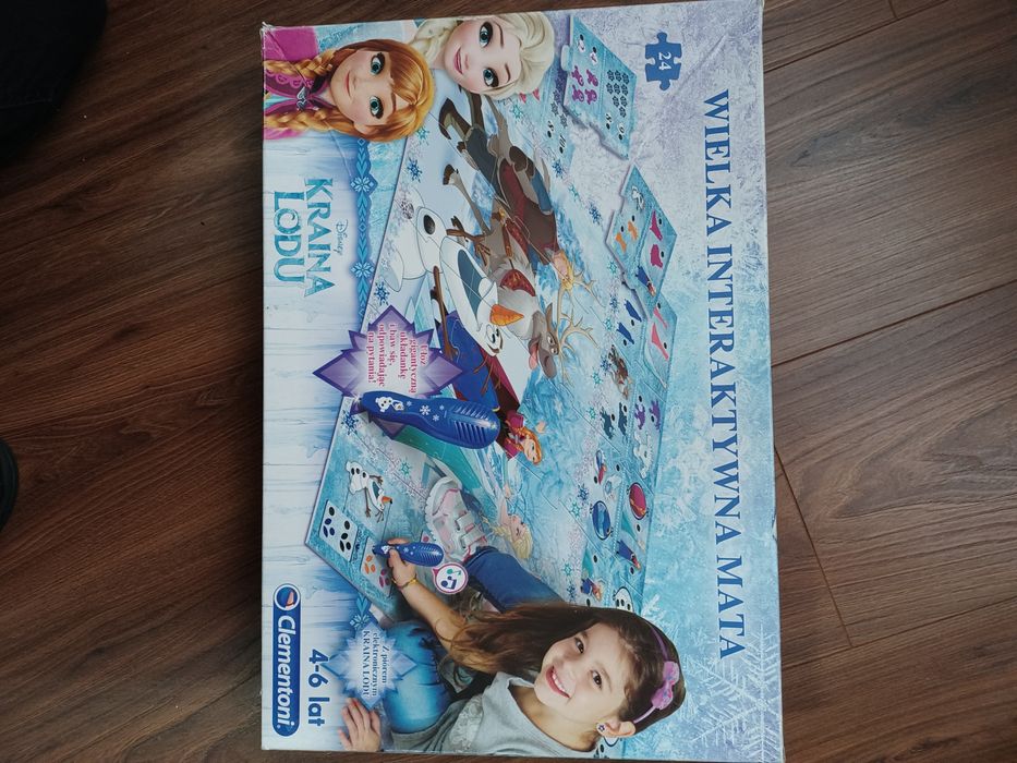 Mata interaktywna Kraina Lodu