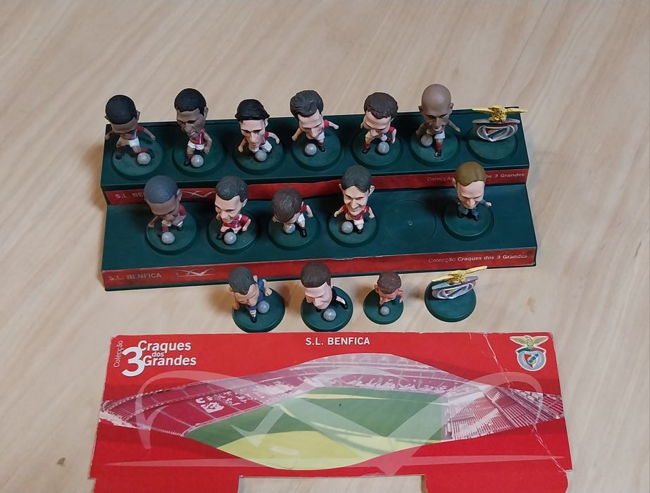 Coleção Craques  dos 3 grandes do Futebol