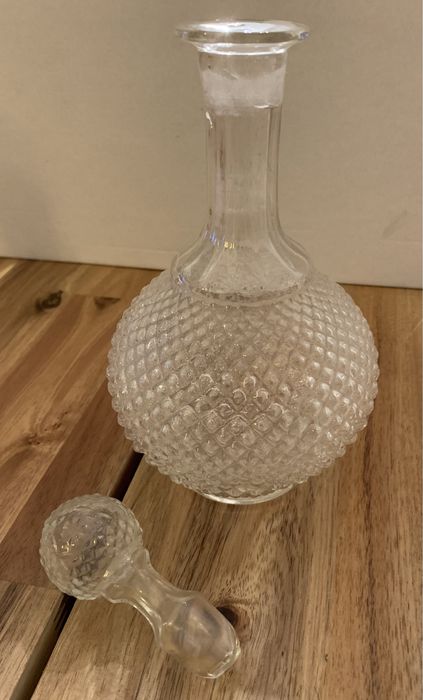 Duas Garrafas de bolha de vidro pequenas