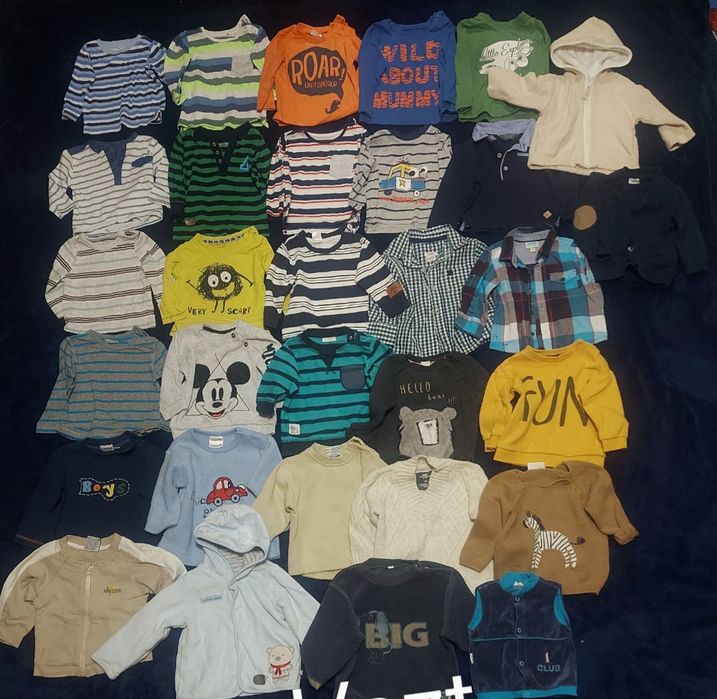 Ubrania dla chłopczyka r.68