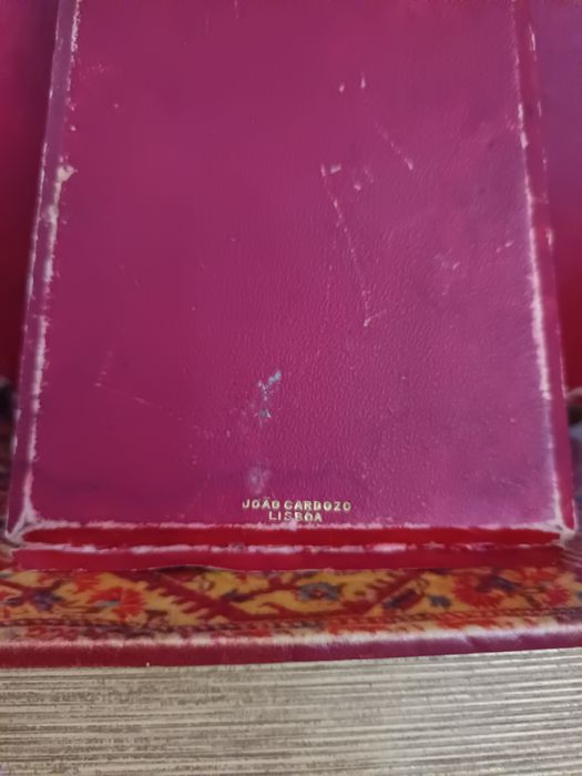 Moldura   e estampa vintage"João Cardozo Lisboa"