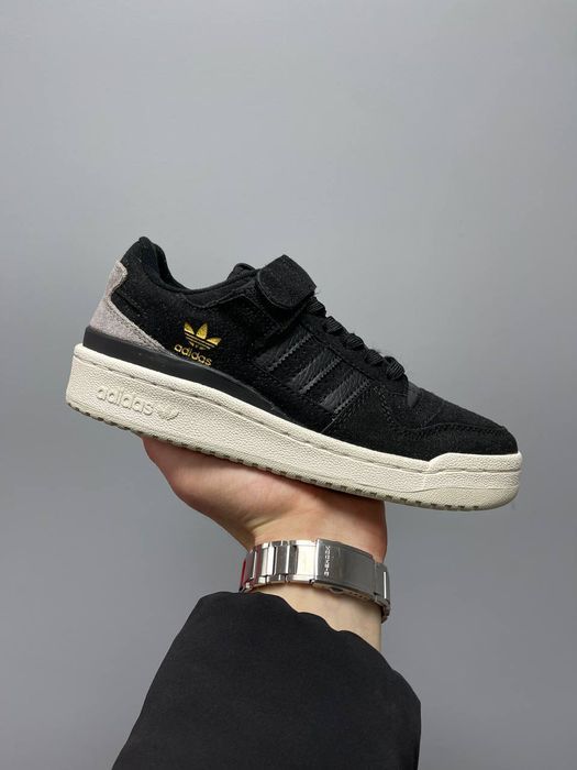 Кросівки Кроссовки Adidas Forum Low Black Чорний повсякденні