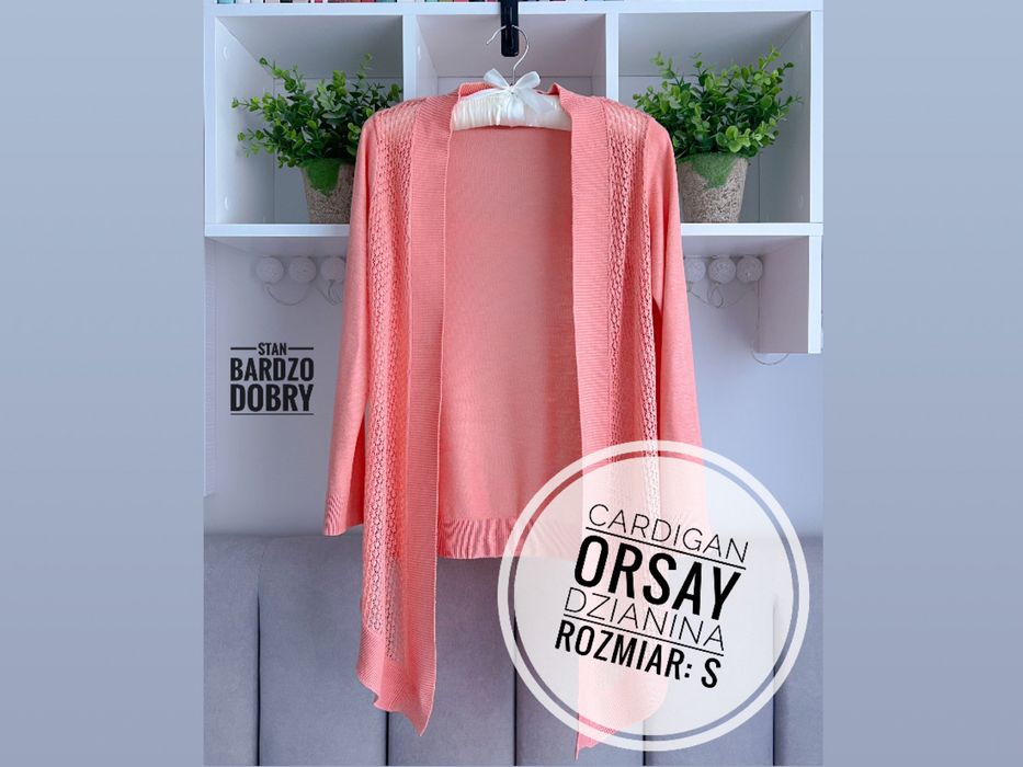 Cardigan ORSAY rozm. S (36) stan bardzo dobry