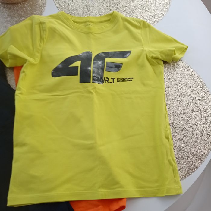 Koszulki chłopięce t-shirty 4F rozmiar 146