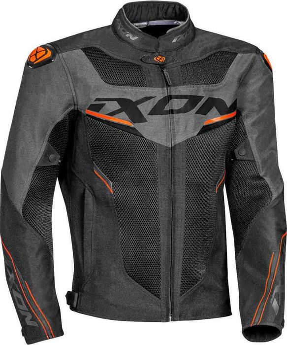 Casaco motard de verão Ixon Draco laranja XXL