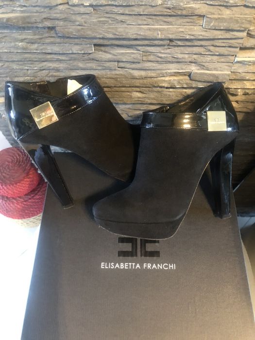 Botki Elisabetta Franchi rozmar 36