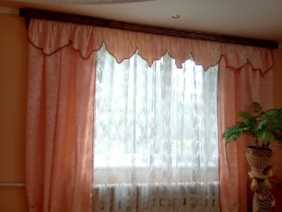 Штори.   атласні