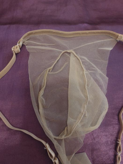 Stringi męskie transparentne ultra