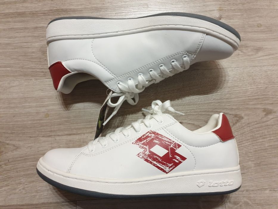 LOTTO Sneakersy biale retro 1973,rozmiar-40/25,5cm