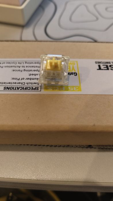 Switch set gateron pro yellow