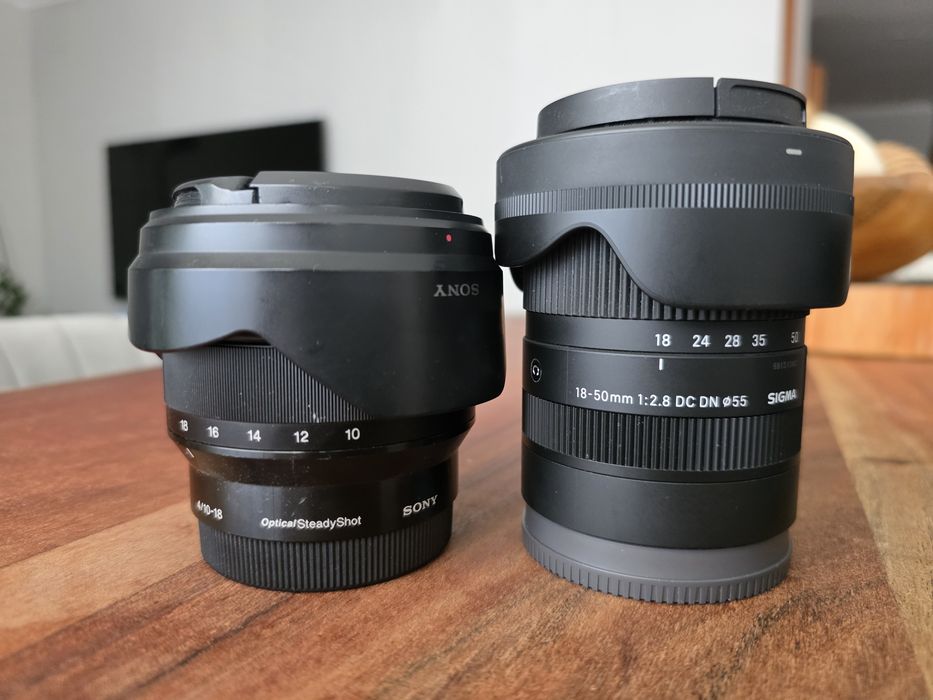 Sony zve 10 mkii kit 18-50mm f2.8 10-18mm f4