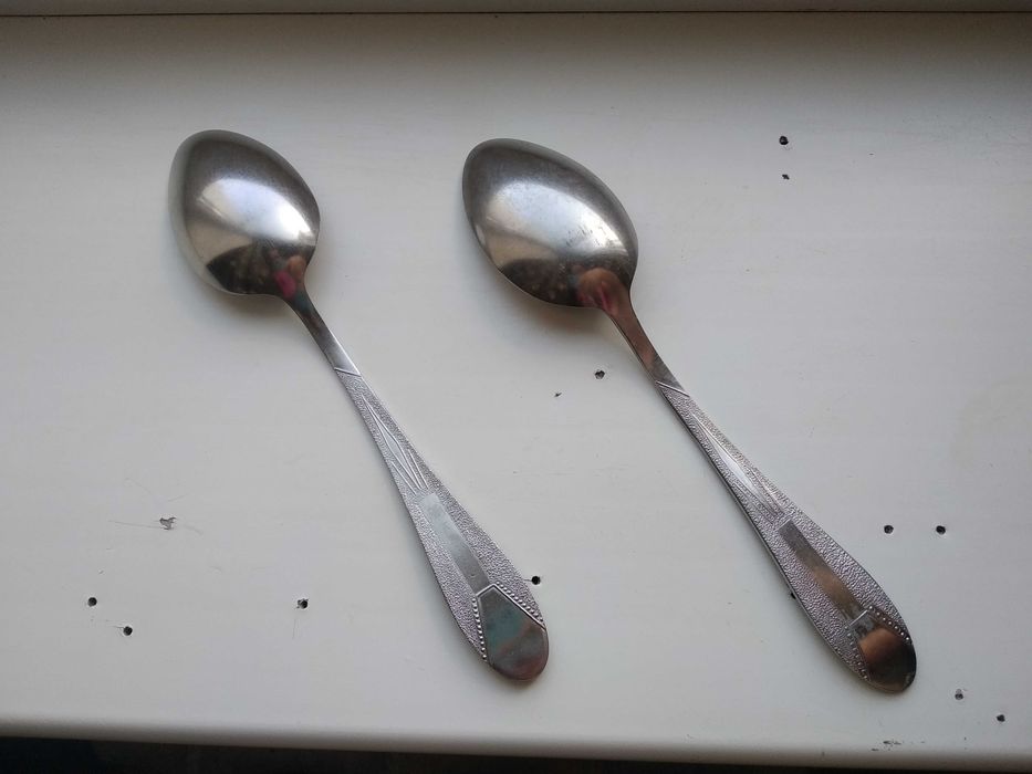 Ложки радянських часів із зірочками_2 штучки.
