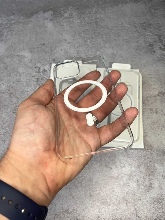 Чохол Clear Case MagSafe + Animation для iPhone 12 12 Pro Max Айфон