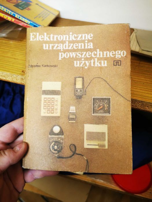 Zestaw 5 książek elektronika retro PRL