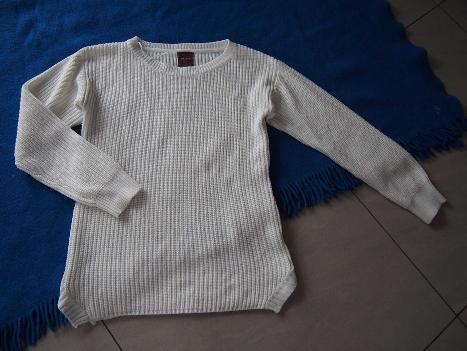 Sweter bluzka biała S/M Clockhouse